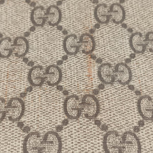 Pre-owned Gucci messenger Beige × brown GG canvas×Leather 222291 shoulderbag | stylenewstar