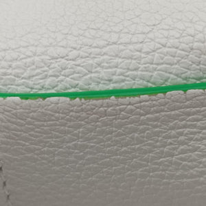 Vintage Bottega Veneta candy cassette White×green Leather shoulderbag | stylenewstar