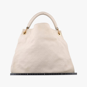 Pre-owned Louis Vuitton Artsy MM NEIGE Monogram Empreinte M93449 shoulderbag | stylenewstar