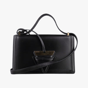 Secondhand Loewe Barcelona Black Leather shoulderbag | stylenewstar