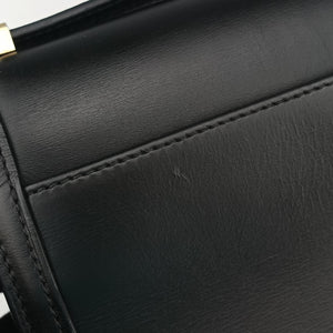 Secondhand Loewe Barcelona Black Leather shoulderbag | stylenewstar