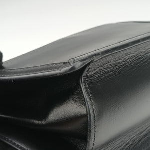 Secondhand Loewe Barcelona Black Leather shoulderbag | stylenewstar