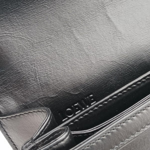Secondhand Loewe Barcelona Black Leather shoulderbag | stylenewstar
