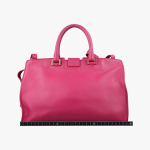 Secondhand Yves Saint Laurent Y Ligne Petit Cabas Rose Leather 311210 shoulderbag | stylenewstar