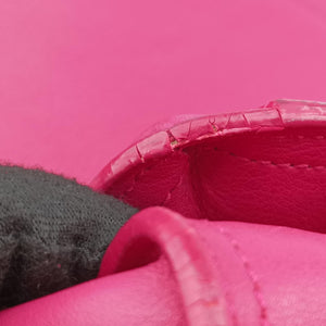 Secondhand Yves Saint Laurent Y Ligne Petit Cabas Rose Leather 311210 shoulderbag | stylenewstar