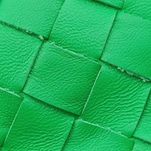 Pre-owned Bottega Veneta The Jodie Green lambskin handbag | stylenewstar