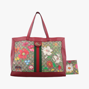 Secondhand Gucci Ophidia Multicolour PVC coated canvas×leather 547947 shoulderbag | stylenewstar