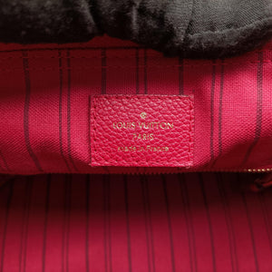 Secondhand Louis Vuitton Speedy Bandouliere 25 Aurore Monogram Empreinte M40764 handbag | stylenewstar