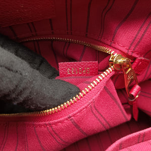 Secondhand Louis Vuitton Speedy Bandouliere 25 Aurore Monogram Empreinte M40764 handbag | stylenewstar