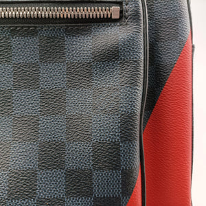 Pre-owned Louis Vuitton JOSH 2017 America's Cup Regatta Series Noir×multi Damier Cobalt N41612 backpack/rucksack | stylenewstar