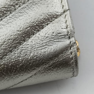 Pre-owned Yves Saint Laurent MONOGRAM Golden Leather 393953 shoulderbag | stylenewstar