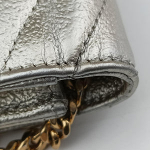 Pre-owned Yves Saint Laurent MONOGRAM Golden Leather 393953 shoulderbag | stylenewstar