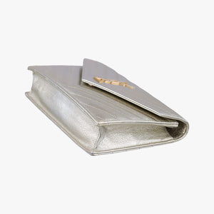 Pre-owned Yves Saint Laurent MONOGRAM Golden Leather 393953 shoulderbag | stylenewstar