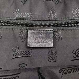 Pre-owned Gucci GG plus GG Supreme Briefcase Brown leather 201480 handbag | stylenewstar