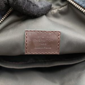 Secondhand Louis Vuitton Citadin NM Blue Ocean x Brown Damier Geant N41437 shoulderbag | stylenewstar