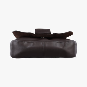 Pre-owned Christian Dior Street Chic Brown Leather shoulderbag | stylenewstar
