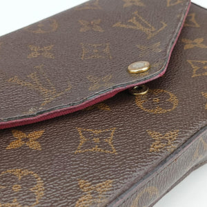 Pre-owned Louis Vuitton Pochette FeLICIE Brown Monogram Canvas M61276 shoulderbag | stylenewstar