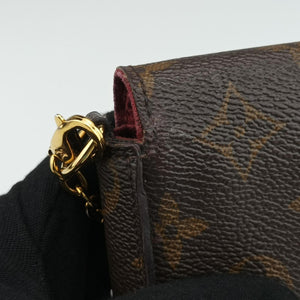 Pre-owned Louis Vuitton Pochette FeLICIE Brown Monogram Canvas M61276 shoulderbag | stylenewstar
