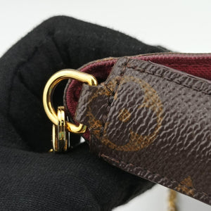 Pre-owned Louis Vuitton Pochette FeLICIE Brown Monogram Canvas M61276 shoulderbag | stylenewstar