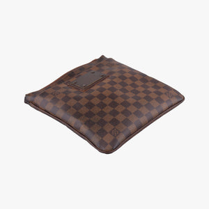 Pre-owned Louis Vuitton BROOKLYN MM EBENE Damier Canvas N51211 shoulderbag | stylenewstar