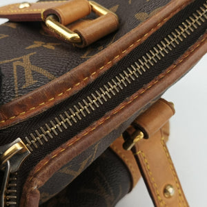 Pre-owned Louis Vuitton RETIRO MM Brown Monogram Canvas M41232 shoulderbag | stylenewstar