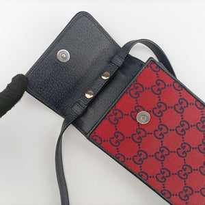 Pre-owned Gucci Interlocking G Red canvas 661109 shoulderbag | stylenewstar