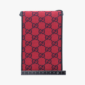 Pre-owned Gucci Interlocking G Red canvas 661109 shoulderbag | stylenewstar