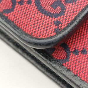 Pre-owned Gucci Interlocking G Red canvas 661109 shoulderbag | stylenewstar