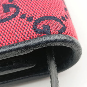 Pre-owned Gucci Interlocking G Red canvas 661109 shoulderbag | stylenewstar