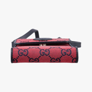 Pre-owned Gucci Interlocking G Red canvas 661109 shoulderbag | stylenewstar