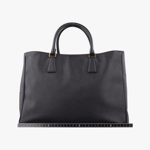 Secondhand Prada Galleria Black SAFFIANO Leather 1BA274 handbag | stylenewstar