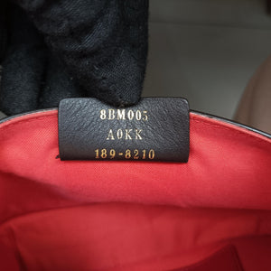 Pre-owned Fendi F is Red Leather 8BM005 shoulderbag | stylenewstar