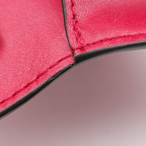Pre-owned Fendi F is Red Leather 8BM005 shoulderbag | stylenewstar