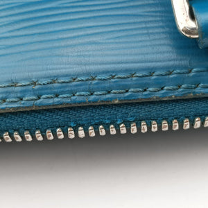 Pre-owned Louis Vuitton Alma PM CYAN Epi M40624 handbag | stylenewstar