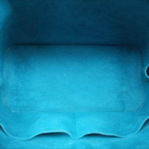 Pre-owned Louis Vuitton Alma PM CYAN Epi M40624 handbag | stylenewstar