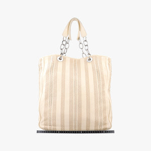 Vintage Christian Dior Soft Lady Dior Beige Leather handbag | stylenewstar