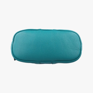 Pre-owned Gucci Web Dome Blue Leather 341504 shoulderbag | stylenewstar