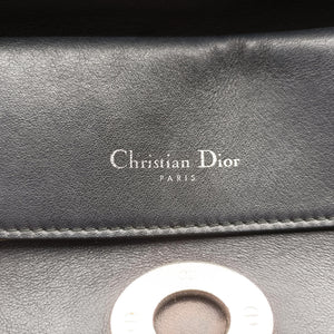 Pre-owned Christian Dior Be Dior Black Leather shoulderbag | stylenewstar