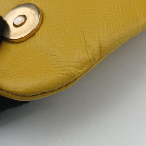 Vintage Dolce & Gabbana Sicily Yellow Leather shoulderbag | stylenewstar