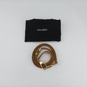 Vintage Dolce & Gabbana Sicily Yellow Leather shoulderbag | stylenewstar