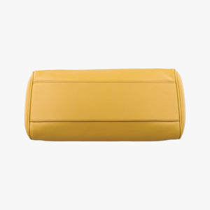 Vintage Dolce & Gabbana Sicily Yellow Leather shoulderbag | stylenewstar