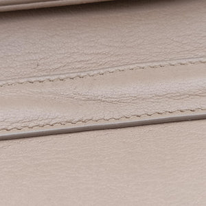 Pre-owned Yves Saint Laurent Paris Becky Camel Leather 579607 shoulderbag | stylenewstar