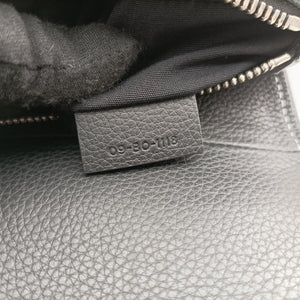 Vintage Christian Dior saddle Black leather bum bag/waist bag | stylenewstar