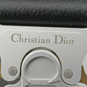 Vintage Christian Dior saddle Black leather bum bag/waist bag | stylenewstar