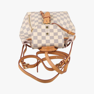 Pre-owned Louis Vuitton Sperone BB Azur Damier Canvas N44026 backpack/rucksack | stylenewstar
