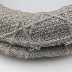 Vintage Christian Dior Lady Dior D-lite Grey Jacquard shoulderbag | stylenewstar
