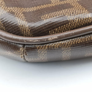 Secondhand Fendi Fila Collaboration Zucca Pattern Logomania Multicolour PVC coated canvas 7VA434 bum bag/waist bag | stylenewstar
