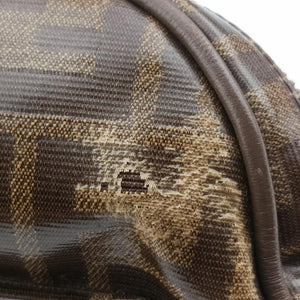 Secondhand Fendi Fila Collaboration Zucca Pattern Logomania Multicolour PVC coated canvas 7VA434 bum bag/waist bag | stylenewstar