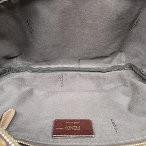 Secondhand Fendi Fila Collaboration Zucca Pattern Logomania Multicolour PVC coated canvas 7VA434 bum bag/waist bag | stylenewstar
