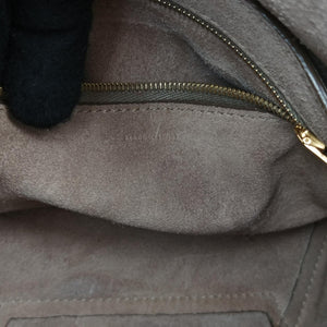 Pre-owned Celine Sangle Bucket Small Brown Leather shoulderbag | stylenewstar